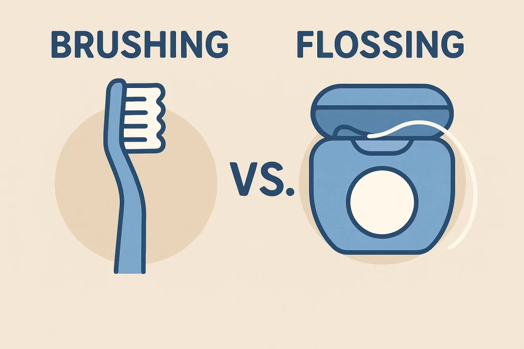 Image displaying Brush and flossing.